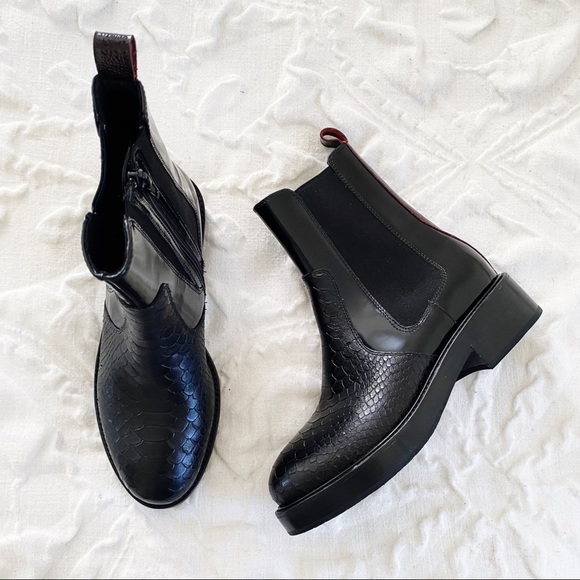 Jeffrey Campbell Edmond Chelsea Boot Size 7 New $210 all leather - Picture 5 of 8